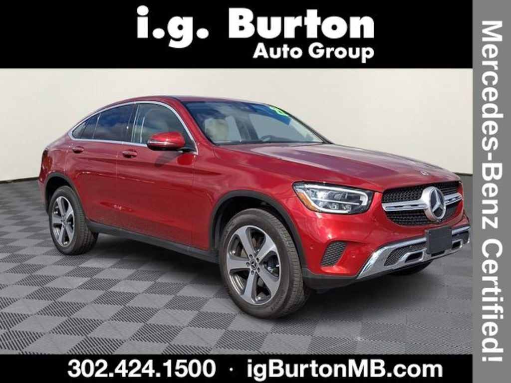 Certified 2022 Mercedes-Benz GLC 300 4MATIC Coupe