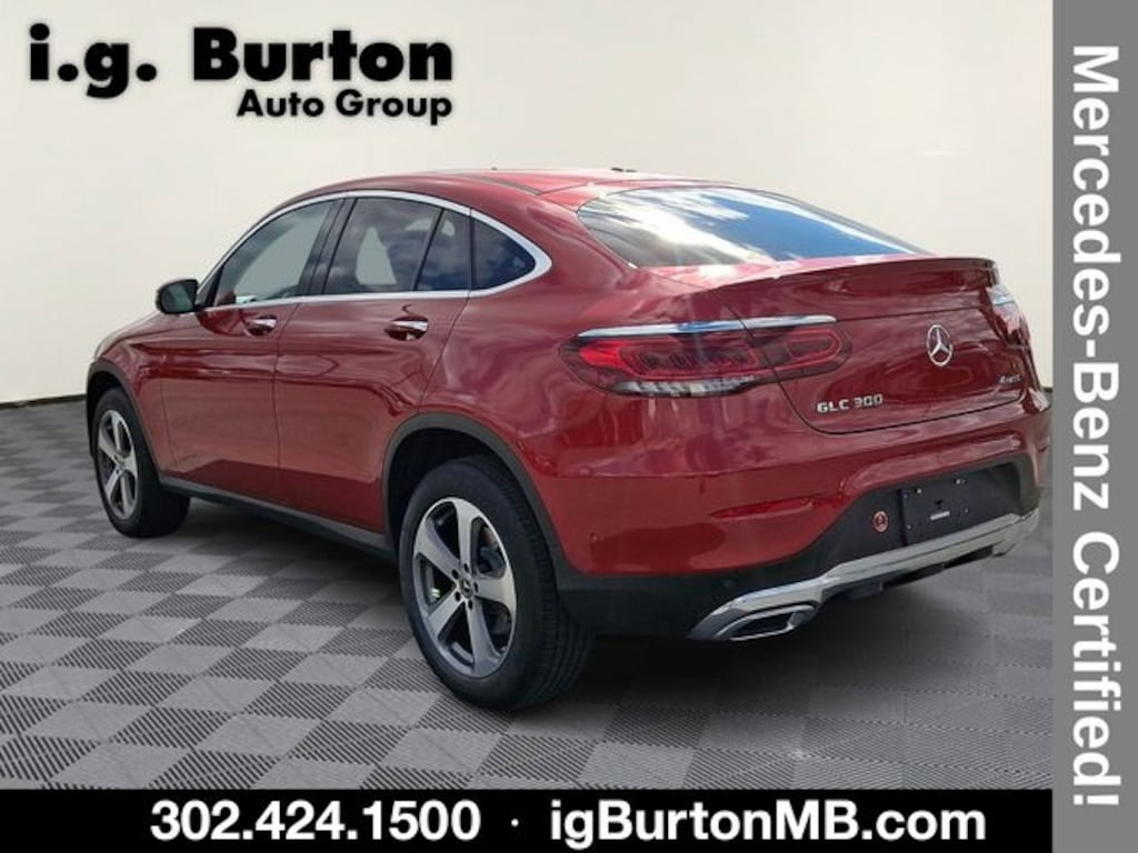 Certified 2022 Mercedes-Benz GLC 300 4MATIC Coupe