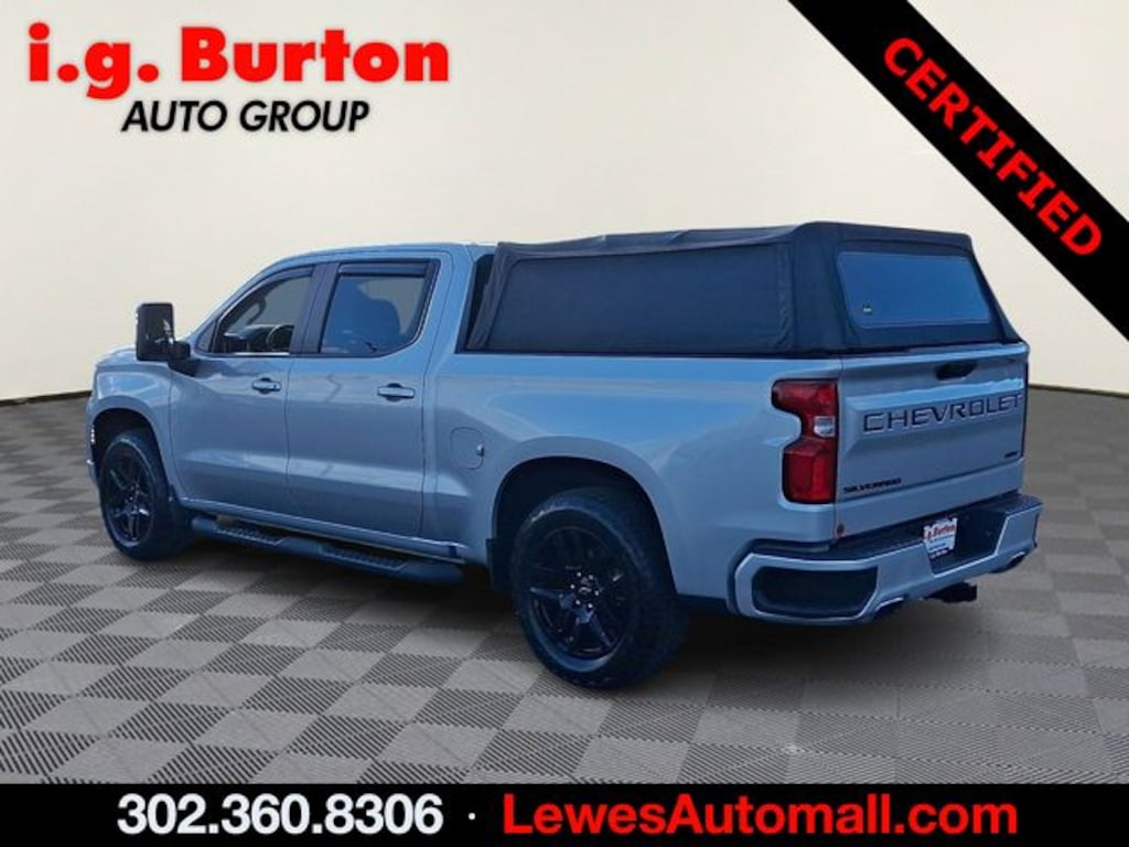 Certified 2022 Chevrolet Silverado 1500 RST Truck Crew Cab