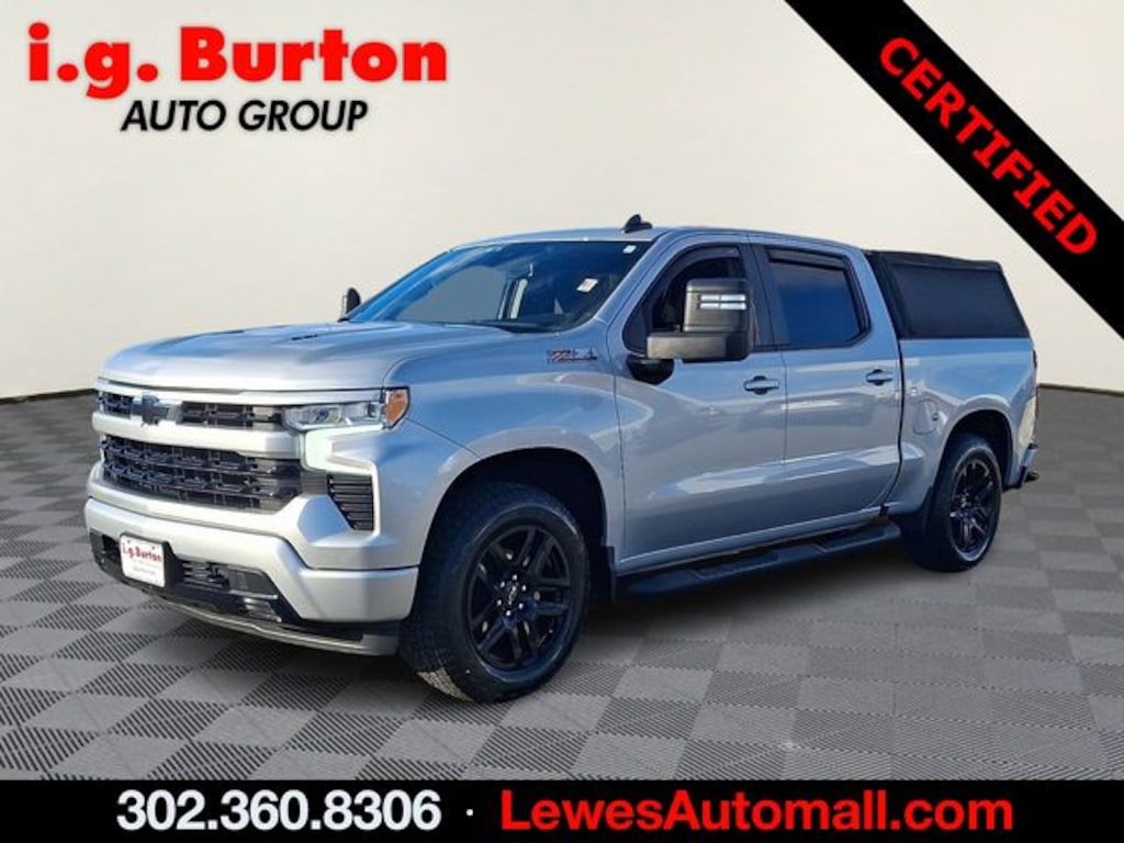 Certified 2022 Chevrolet Silverado 1500 RST Truck Crew Cab