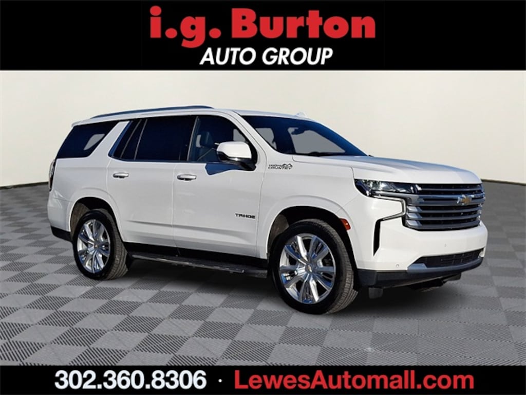 Certified 2021 Chevrolet Tahoe High Country SUV