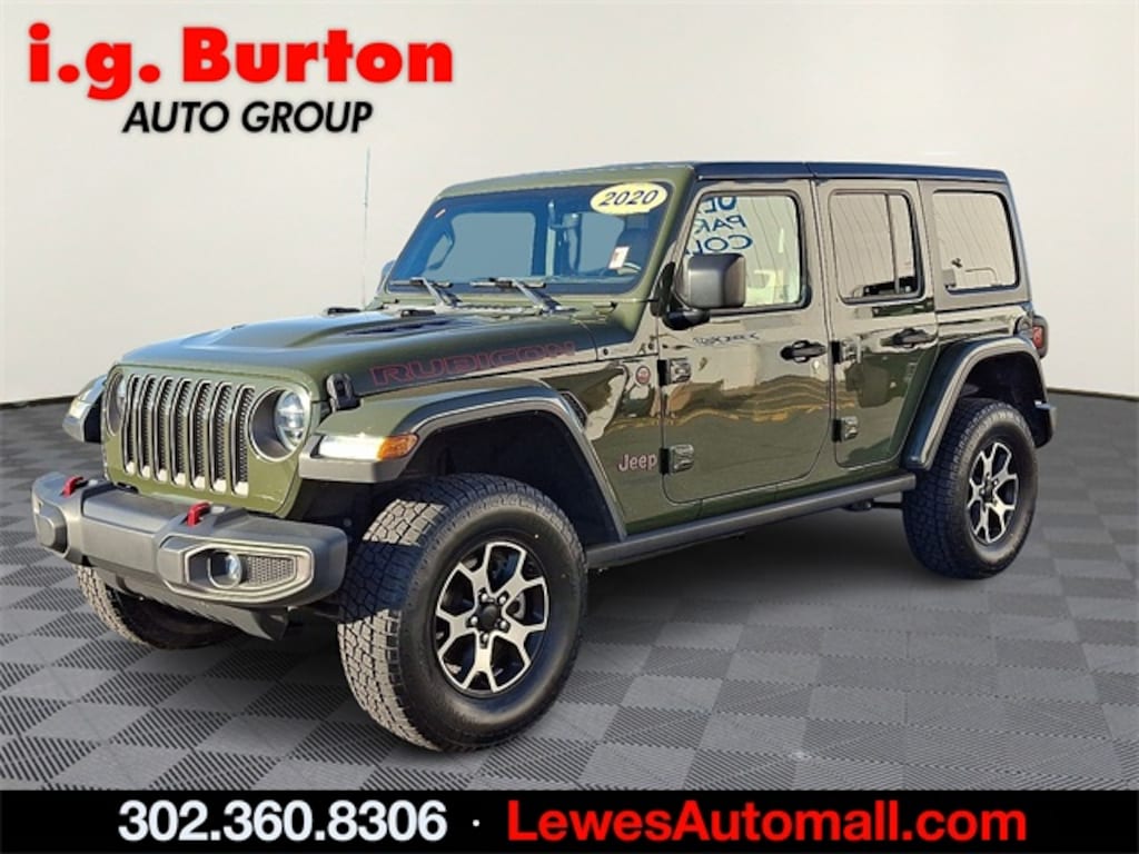 Used 2020 Jeep Wrangler Unlimited Rubicon SUV