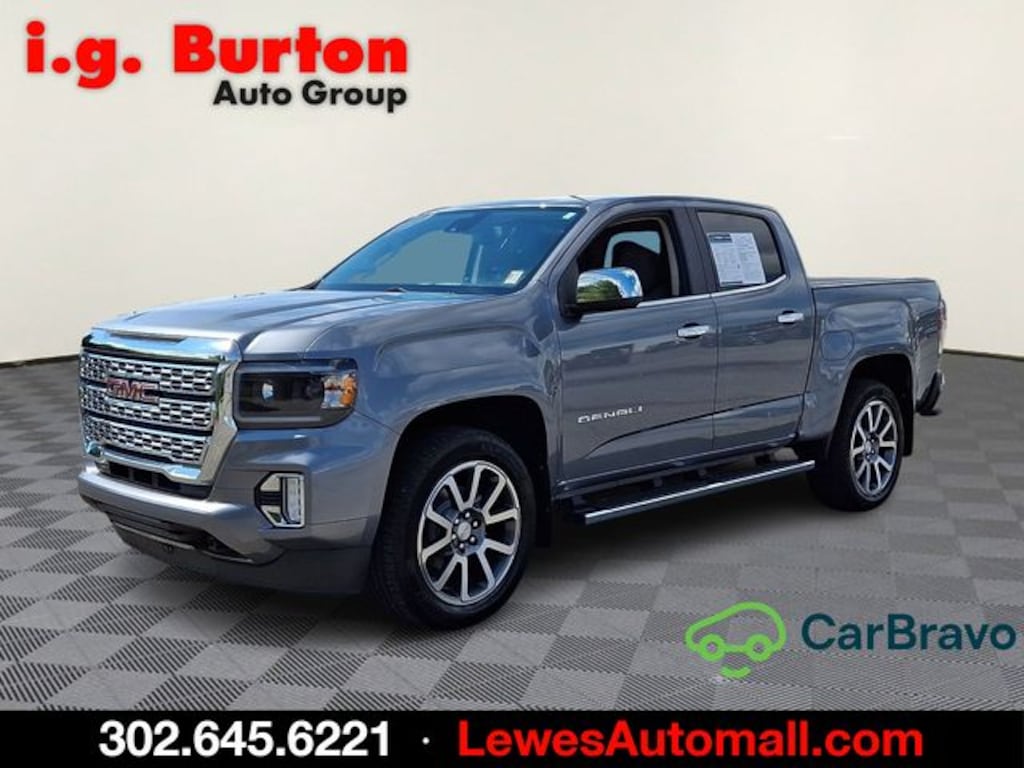 Used 2022 GMC Canyon Denali Truck Crew Cab