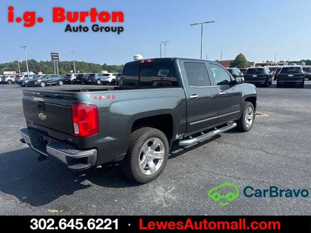 Used 2018 Chevrolet Silverado 1500 LTZ Truck Crew Cab