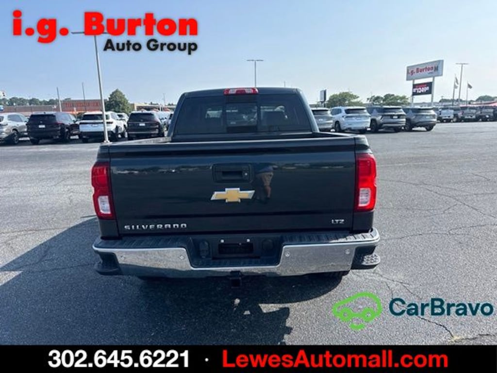 Used 2018 Chevrolet Silverado 1500 LTZ Truck Crew Cab