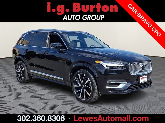Onyx Black 2023 Volvo XC90 B6 Plus Bright Theme 7-Passenger AWD SUV / Crossover All-Wheel Drive Automatic