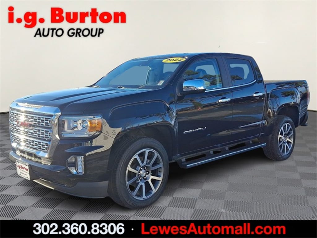 Used 2022 GMC Canyon Denali Truck Crew Cab