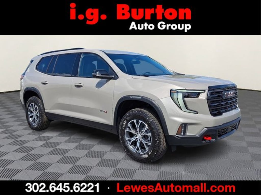New 2026 GMC Acadia AT4 SUV