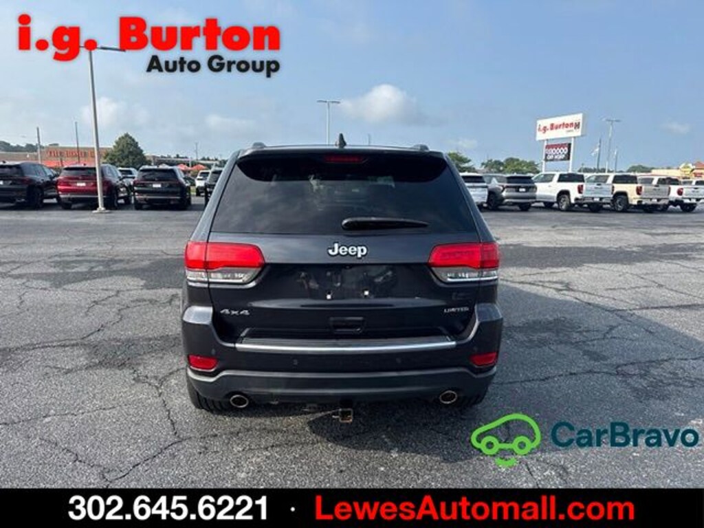 Used 2016 Jeep Grand Cherokee Limited 4x4 SUV