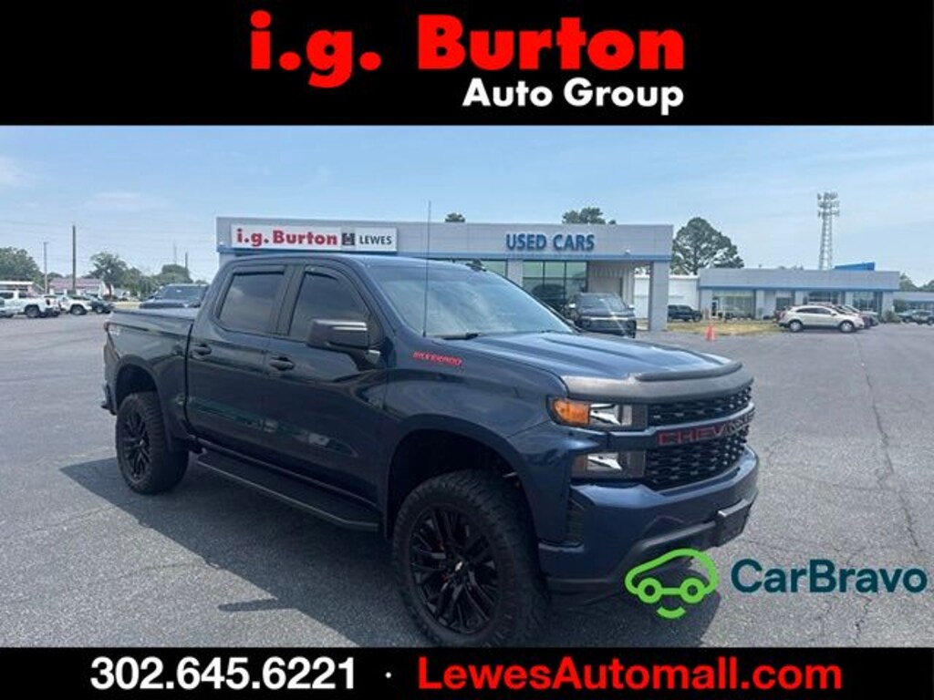 Used 2020 Chevrolet Silverado 1500 Silverado Custom Truck Crew Cab