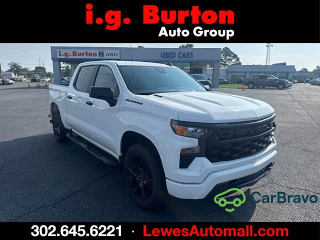 Used 2025 Chevrolet Silverado 1500 Custom Truck Crew Cab