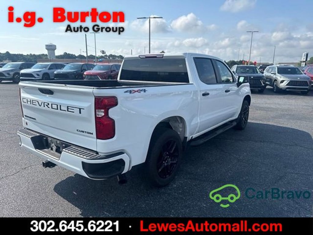 Used 2025 Chevrolet Silverado 1500 Custom Truck Crew Cab