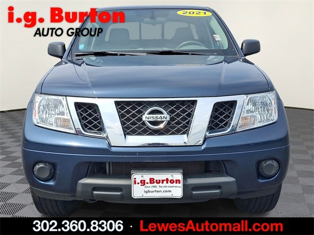 Used 2021 Nissan Frontier SV with VIN 1N6ED0EB1MN720529 for sale in Milford, DE