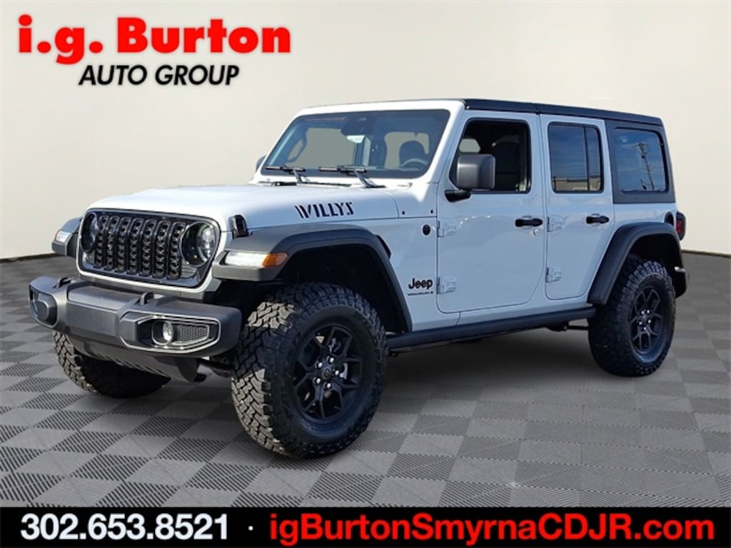 New 2026 Jeep Wrangler 4-DOOR WILLYS Sport Utility