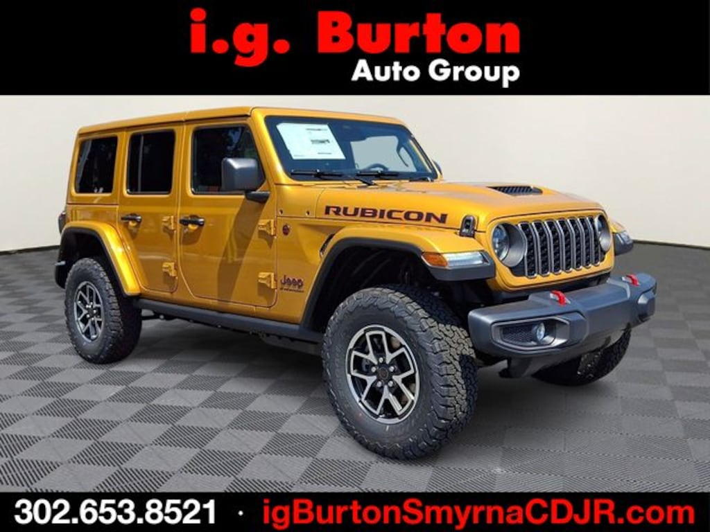 New 2026 Jeep Wrangler 4-DOOR RUBICON Sport Utility