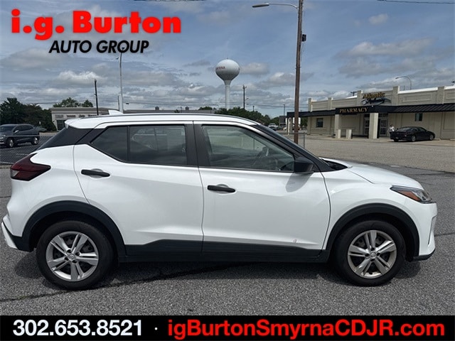 Used 2021 Nissan Kicks S with VIN 3N1CP5BV9ML480520 for sale in Smyrna, DE