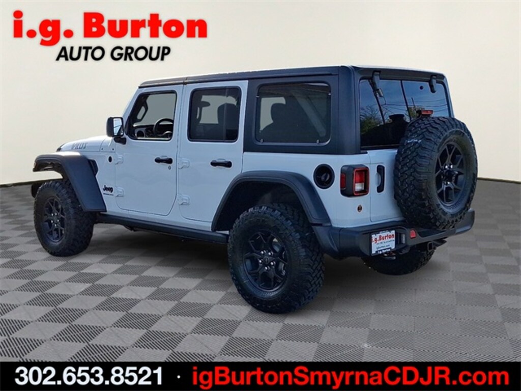 New 2026 Jeep Wrangler 4-DOOR WILLYS Sport Utility