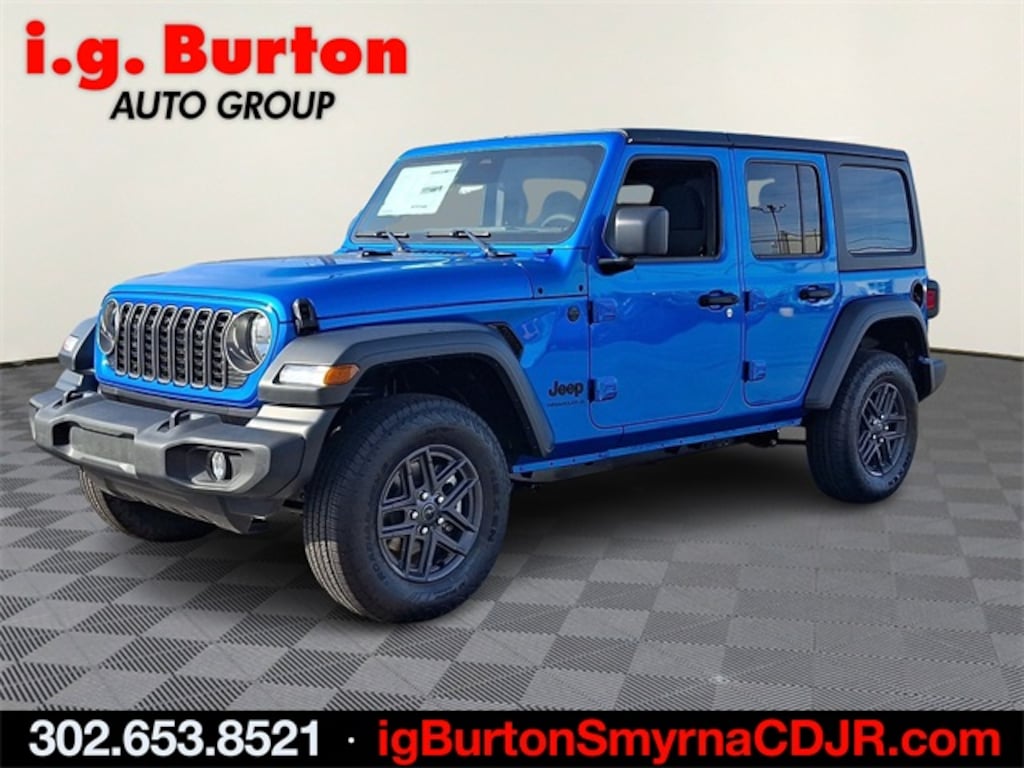 New 2026 Jeep Wrangler 4-DOOR SPORT S Sport Utility