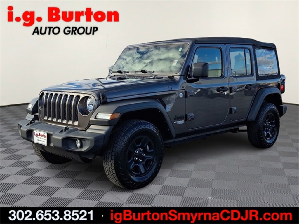 Used 2021 Jeep Wrangler Unlimited Sport SUV