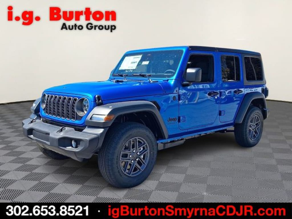 New 2026 Jeep Wrangler 4-DOOR SPORT S Sport Utility