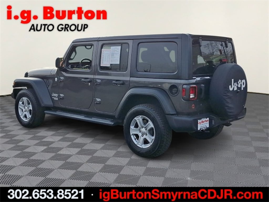 Used 2018 Jeep Wrangler Unlimited Sport 4x4 SUV