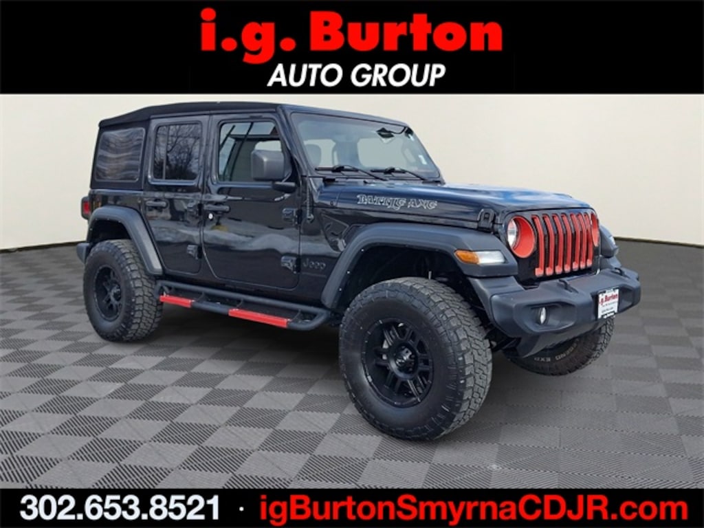 Used 2023 Jeep Wrangler 4-DOOR SPORT 4X4 SUV