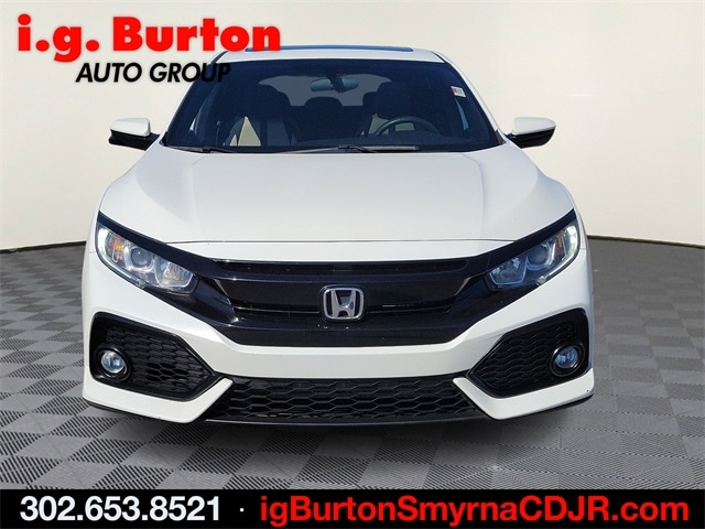 Used 2018 Honda Civic Hatchback EX with VIN SHHFK7H5XJU400808 for sale in Smyrna, DE