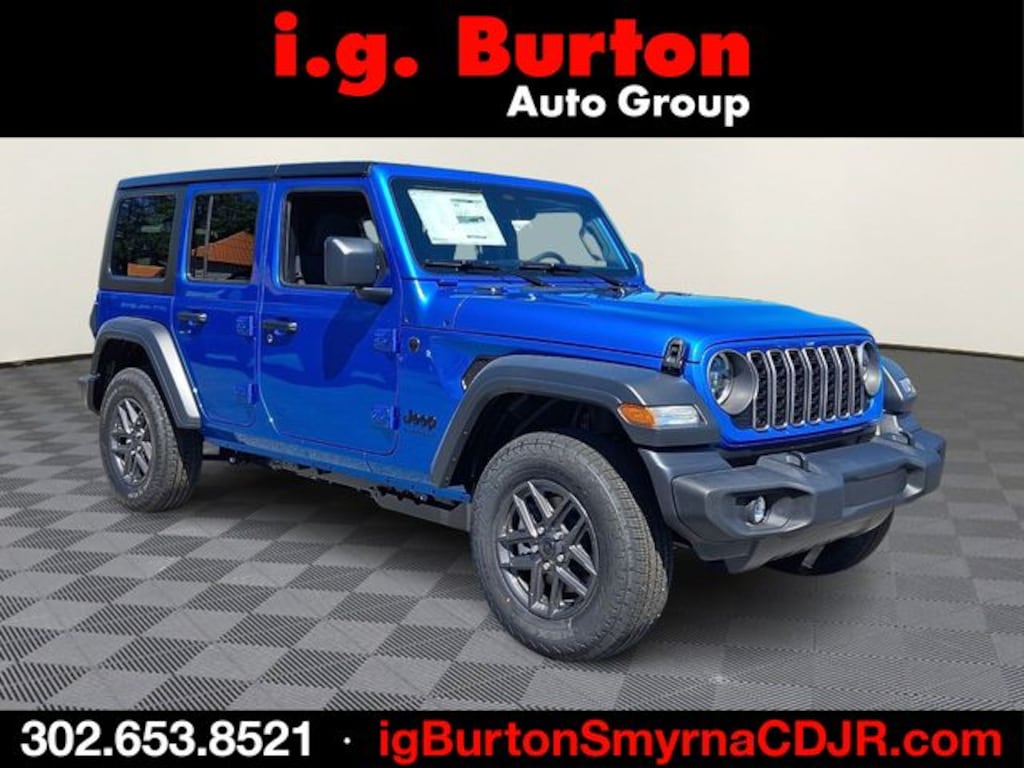 New 2026 Jeep Wrangler 4-DOOR SPORT S Sport Utility