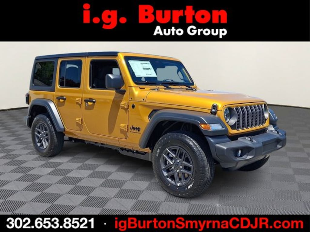 New 2026 Jeep Wrangler 4-DOOR SPORT S Sport Utility