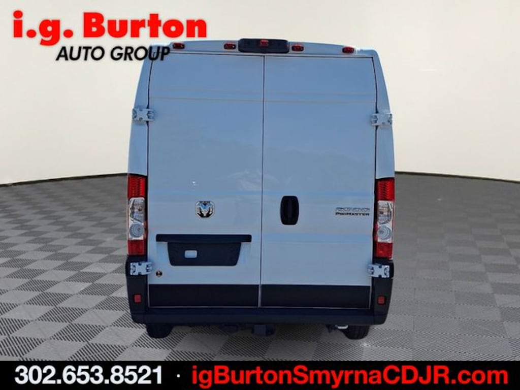 New 2026 Ram ProMaster PROMASTER 2500 SLT CARGO VAN HIGH ROOF 159' WB Cargo Van
