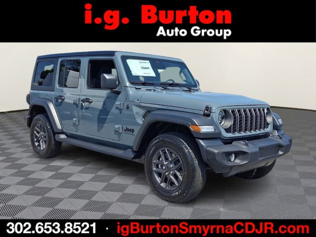 New 2026 Jeep Wrangler 4-DOOR SPORT S Sport Utility