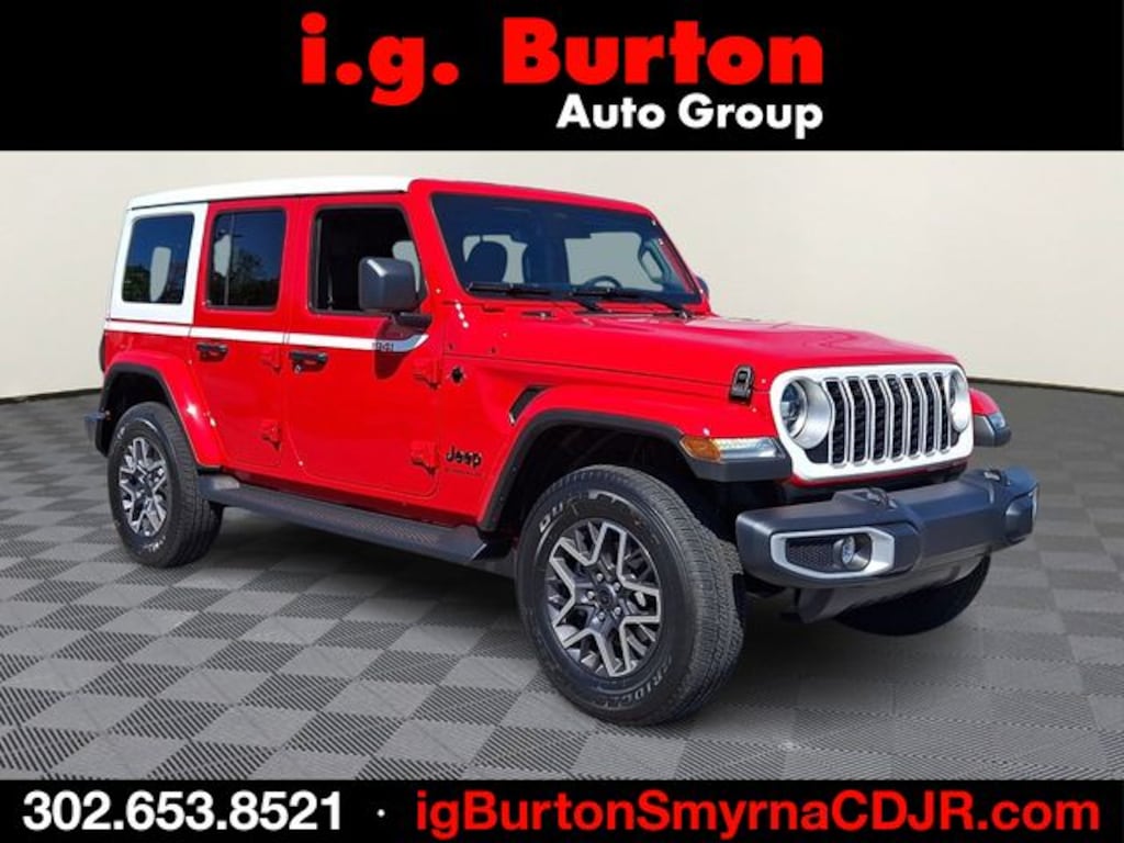 New 2026 Jeep Wrangler 4-DOOR SAHARA Sport Utility