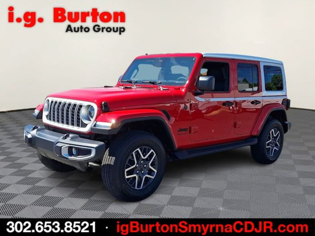 New 2026 Jeep Wrangler 4-DOOR SAHARA Sport Utility