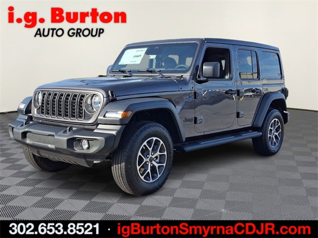 New 2026 Jeep Wrangler 4-DOOR SPORT S Sport Utility