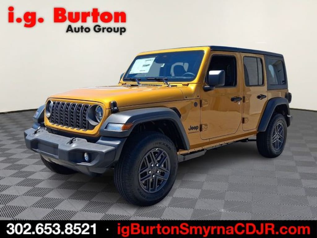 New 2026 Jeep Wrangler 4-DOOR SPORT S Sport Utility