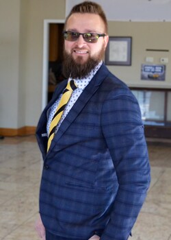 Staff member Joshua Steele from ID_b468f2f40f2d