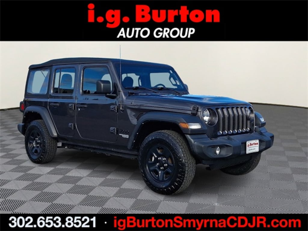 Used 2021 Jeep Wrangler Unlimited Sport SUV