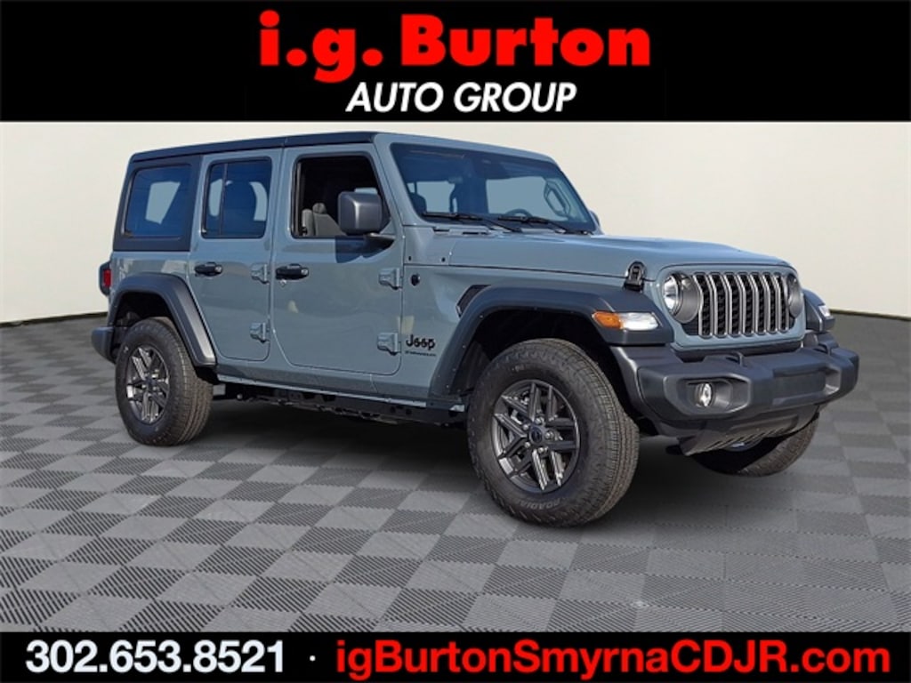 New 2026 Jeep Wrangler 4-DOOR SPORT S Sport Utility