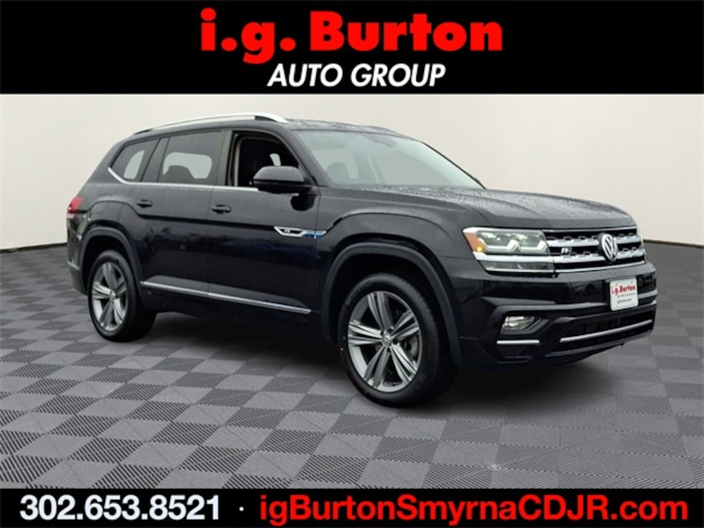 Used 2018 Volkswagen Atlas 3.6L V6 SE w/Technology 4MOTION SUV