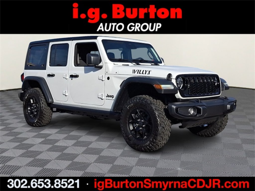 New 2026 Jeep Wrangler 4-DOOR WILLYS Sport Utility