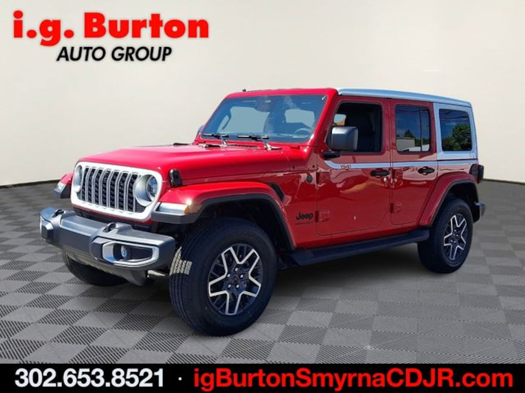 New 2026 Jeep Wrangler 4-DOOR SAHARA Sport Utility