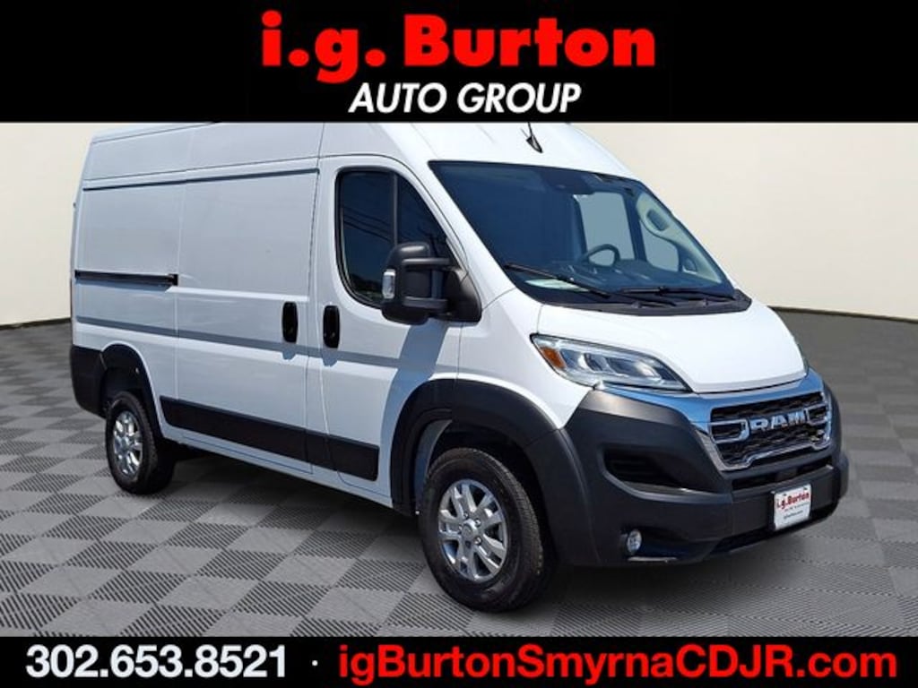 New 2026 Ram ProMaster PROMASTER 1500 SLT CARGO VAN HIGH ROOF 136' WB Cargo Van