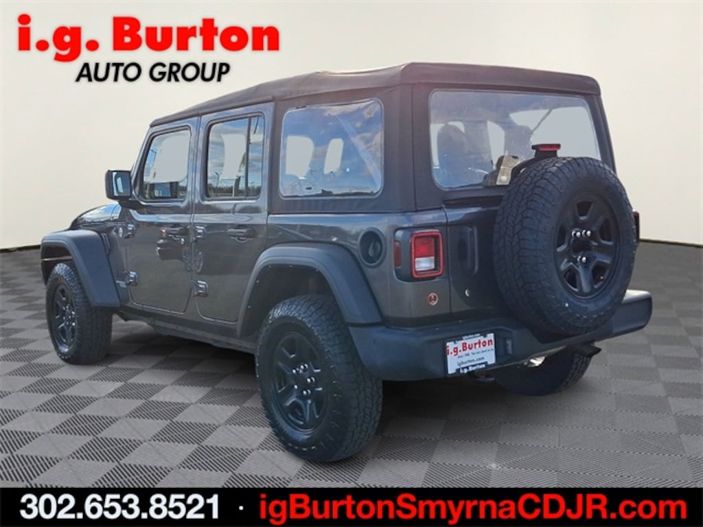Used 2021 Jeep Wrangler Unlimited Sport SUV