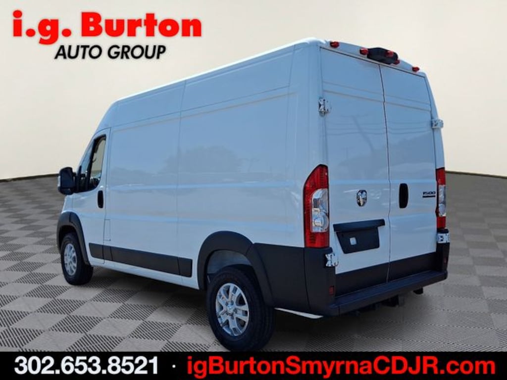New 2026 Ram ProMaster PROMASTER 1500 SLT CARGO VAN HIGH ROOF 136' WB Cargo Van
