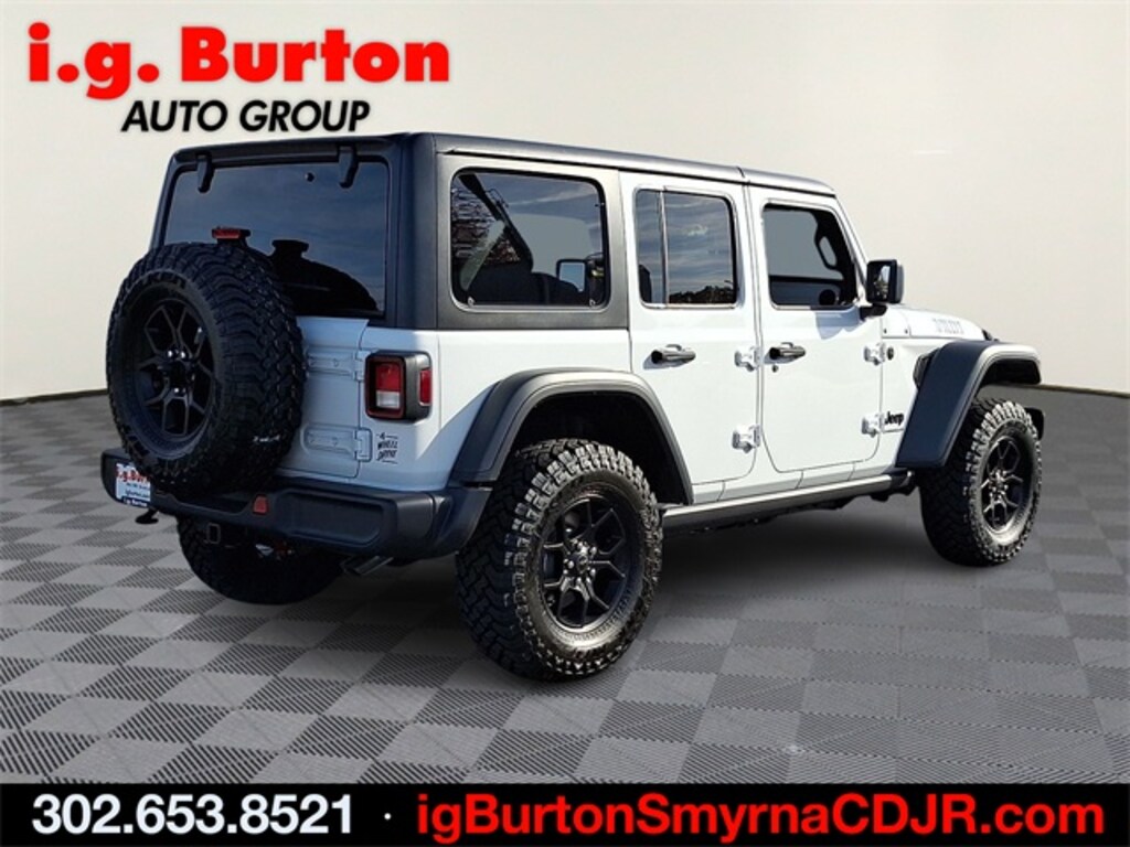 New 2026 Jeep Wrangler 4-DOOR WILLYS Sport Utility