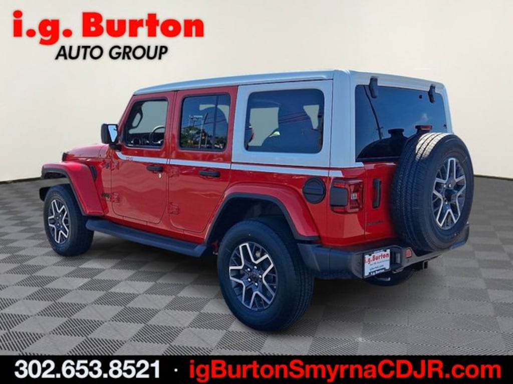 New 2026 Jeep Wrangler 4-DOOR SAHARA Sport Utility