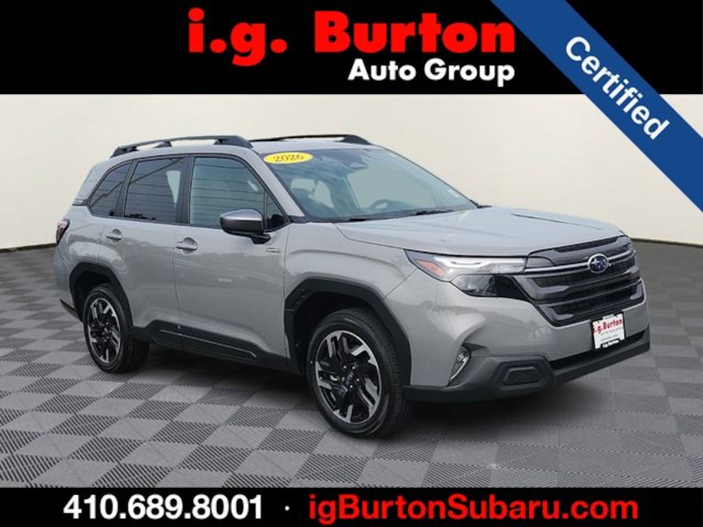 Certified 2026 Subaru Forester Premium Hybrid SUV