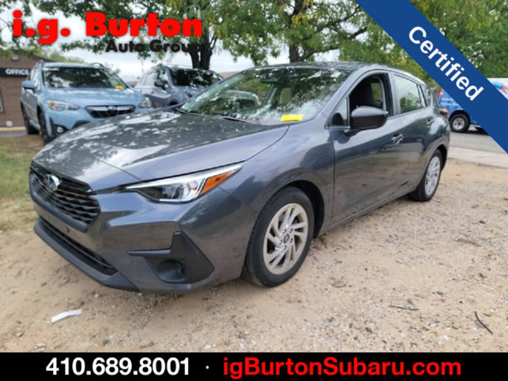 Certified 2024 Subaru Impreza Base Hatchback