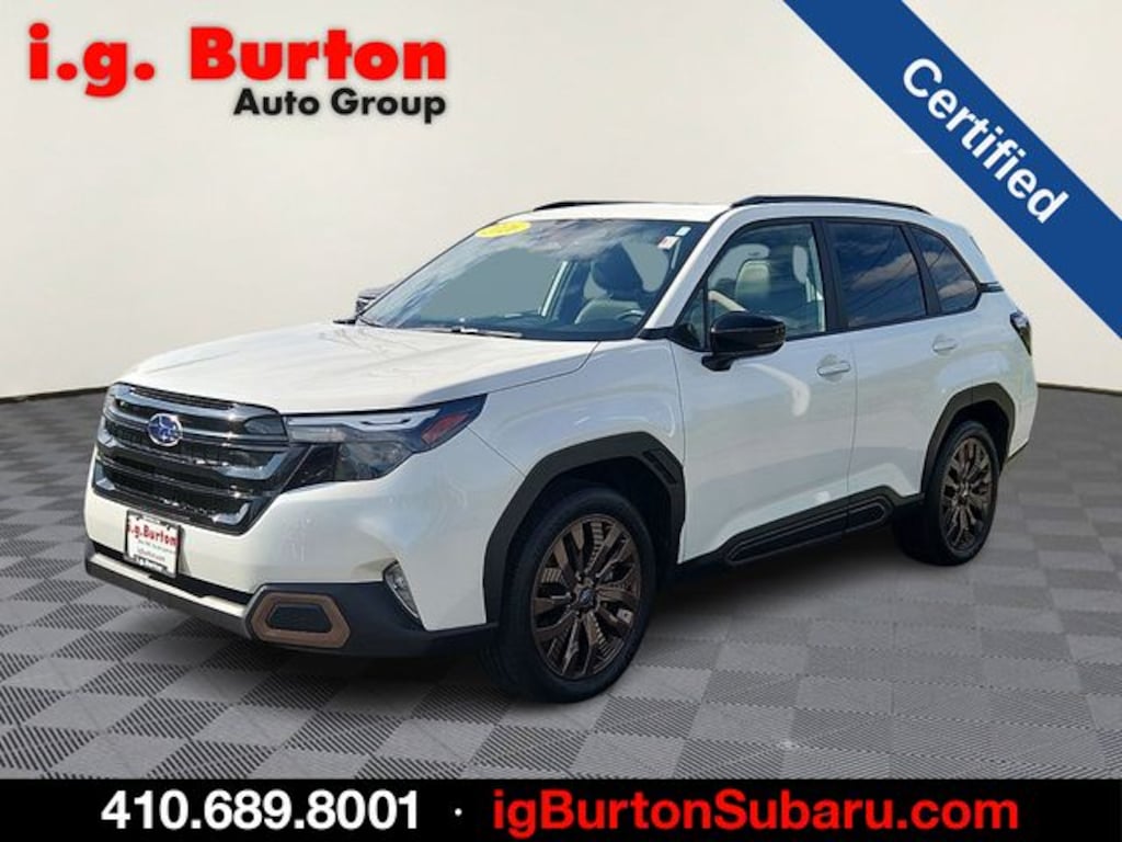 Certified 2025 Subaru Forester Sport SUV