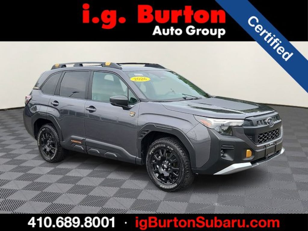 Certified 2026 Subaru Forester Wilderness SUV